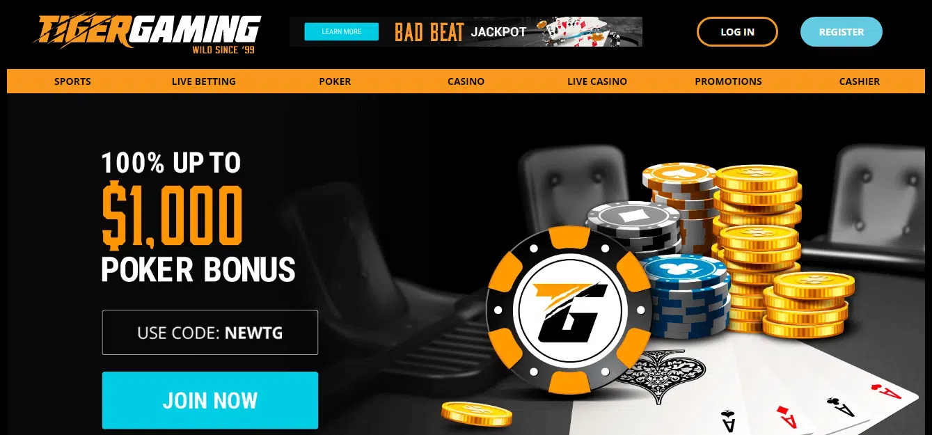 TigerGaming User Interface TigerGaming User Interface