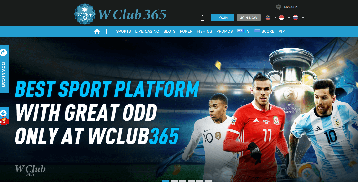 WClub365 User Interface