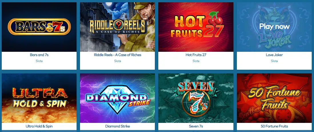 Yeti Casino Slot Games