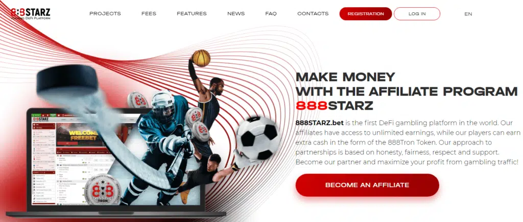 888Starz Affiliate Program