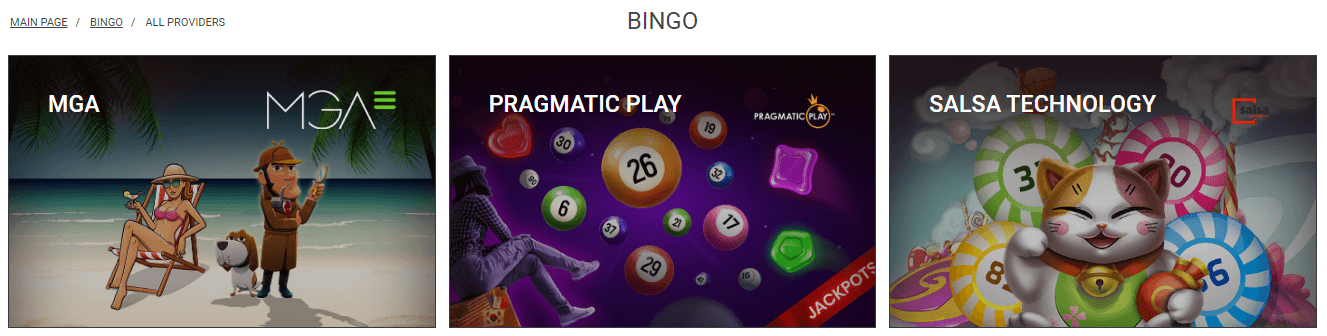 888Starz Bingo Games