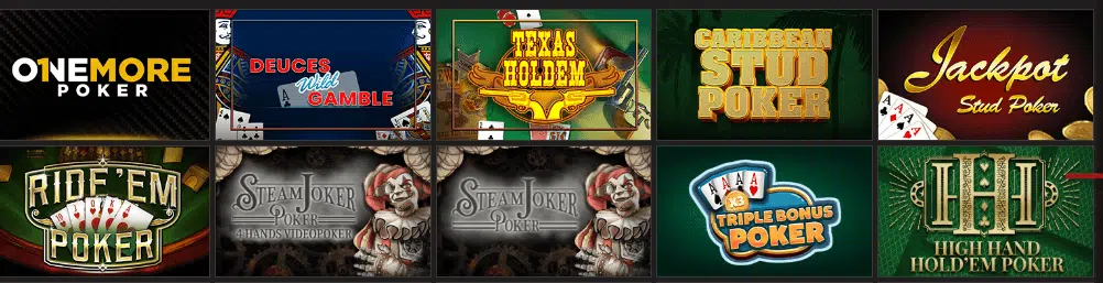 888Starz Poker Games