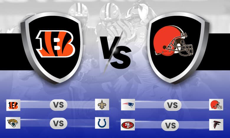NFL Odds - Bengals and Browns may have their hands full on Sunday