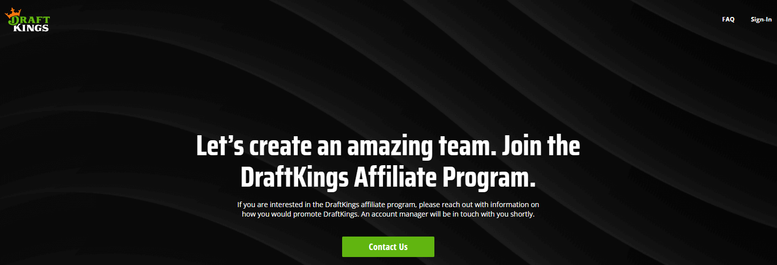 DraftKings Affiliate Program