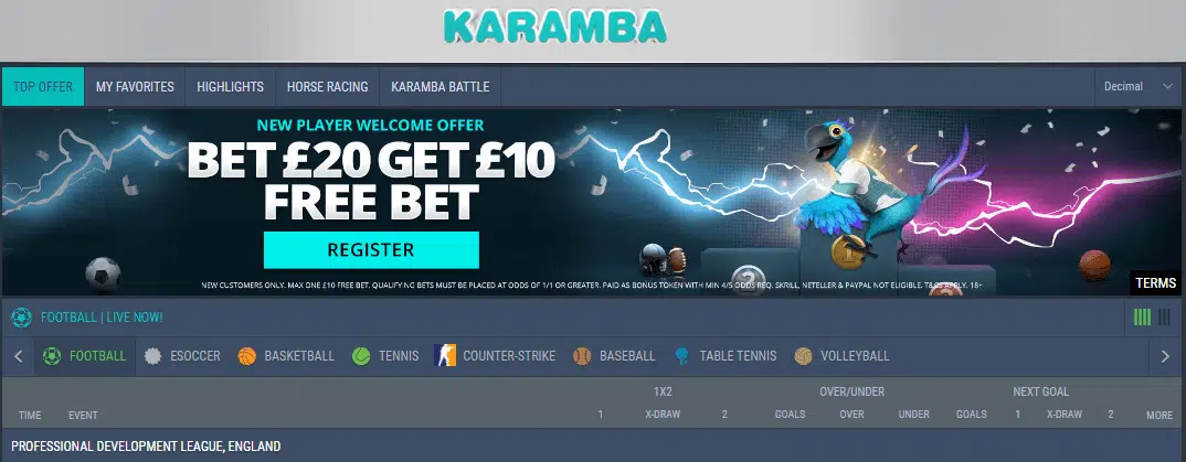 Karamba Sports Games Karamba Sports Games