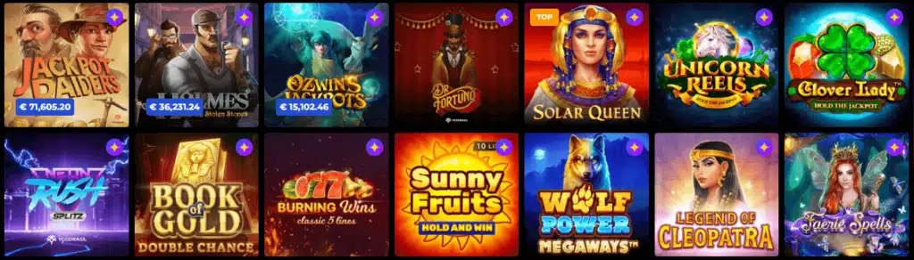 N1 Casino Jackpot Games