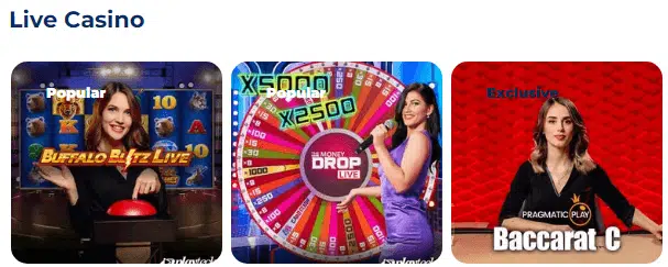 PlayToro Live Casino Games PlayToro Live Casino Games