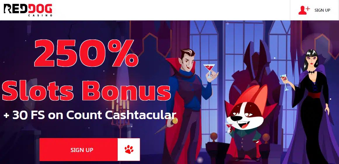 Red Dog Casino User Interface Red Dog Casino User Interface