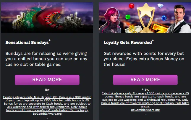 21Prive Casino Promotions