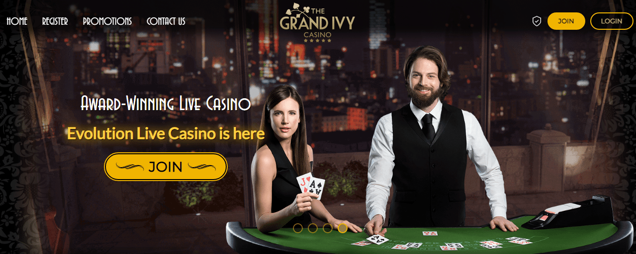Award Winning Live Casino: Grand Ivy
