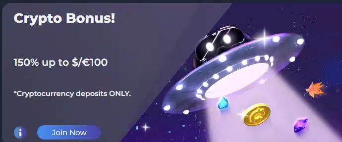 Bet it All Casino Crypto Bonus