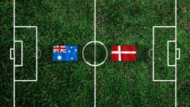 Australia knocks Denmark