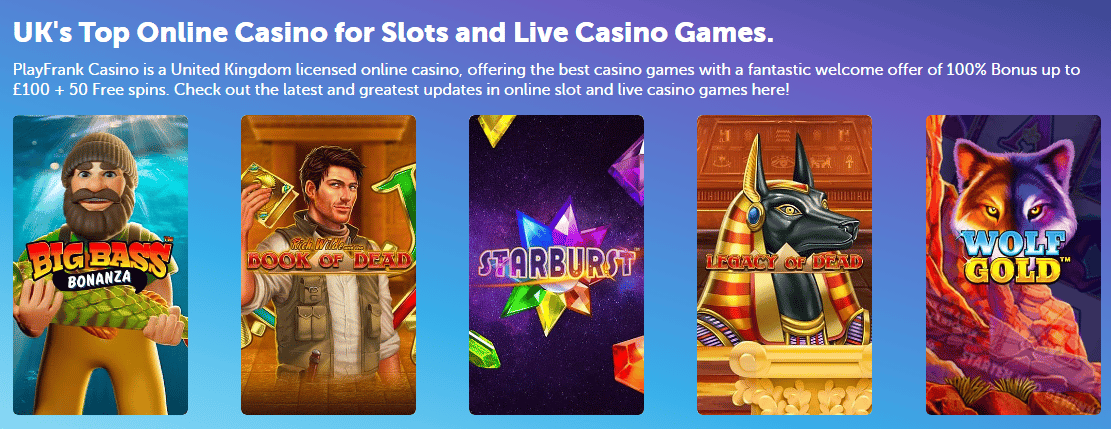 PlayFrank Casino Benefits