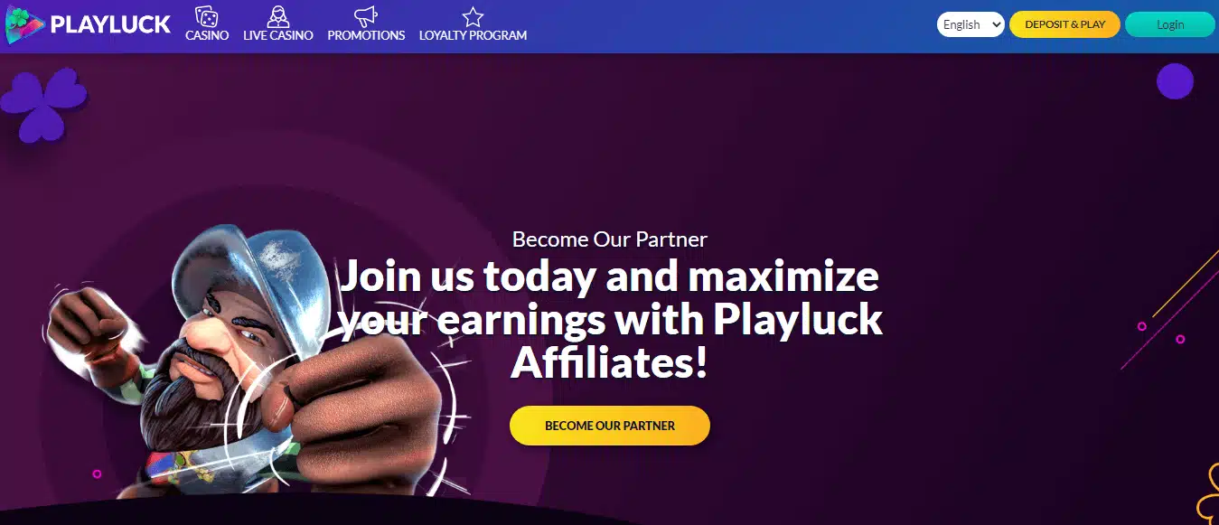 Playluck Casino Affiliate Program Playluck Casino Affiliate Program