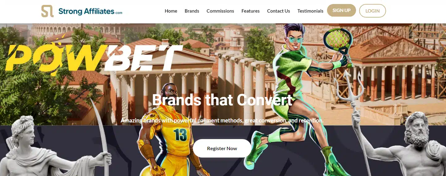 Powbet Affiliate Program via Strong Affiliates Powbet Affiliate Program via Strong Affiliates
