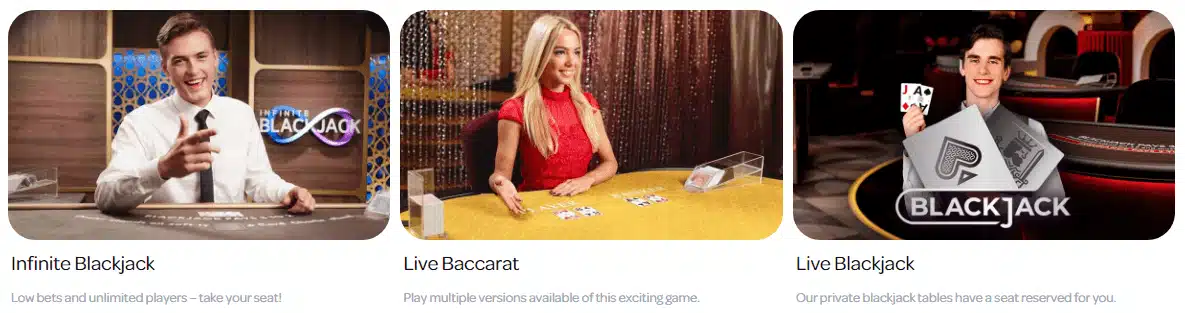 Spin Casino Live Casino Games Spin Casino Live Casino Games