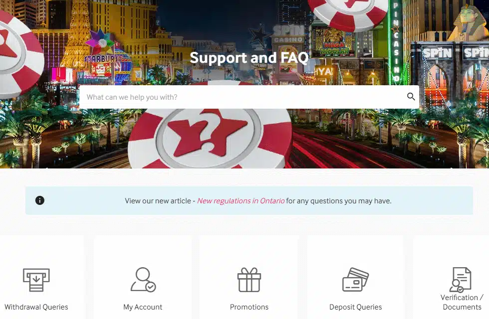 Spin Casino Support & FAQ Section Spin Casino Support & FAQ Section