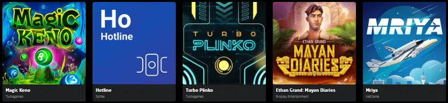 Stay Casino Mini Games 