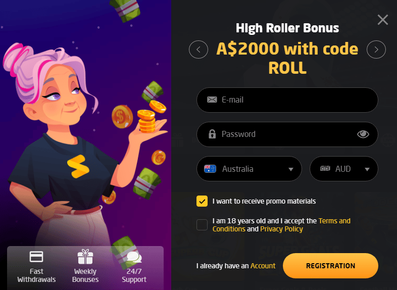 Stay Casino Sign Up Process
