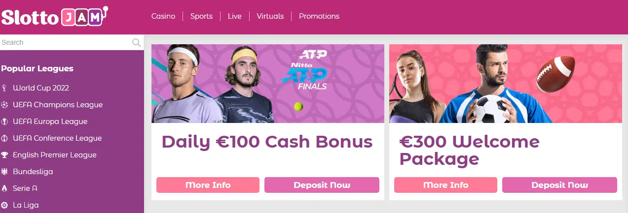 Welcome Bonuses by SlottoJAM Casino Welcome Bonuses by SlottoJAM Casino