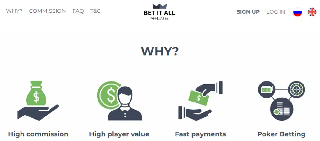 Why Choose Bet it All Affiliates?
