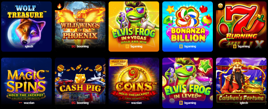 BTC Games by LevelUp Casino