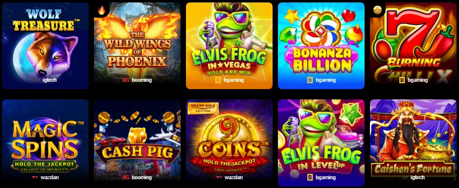 BTC Games by LevelUp Casino