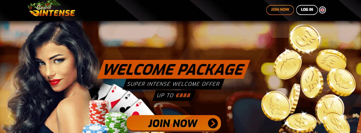 Casino Intense User Interface Casino Intense User Interface