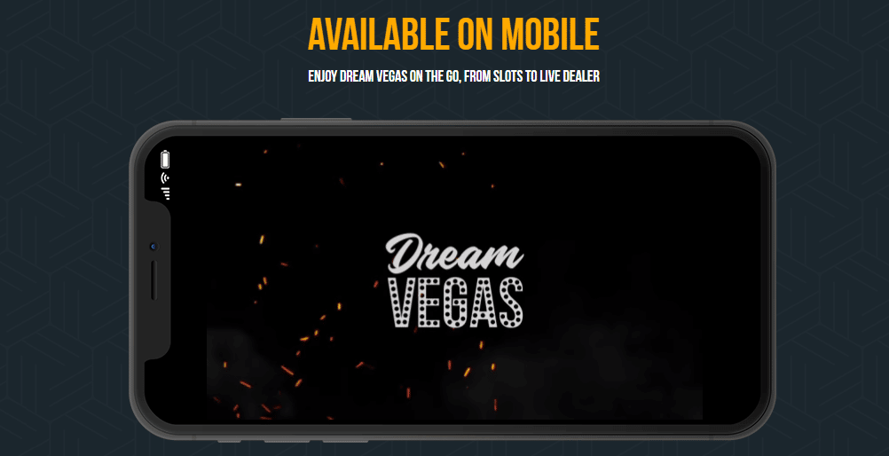 Dream Vegas Casino Mobile App