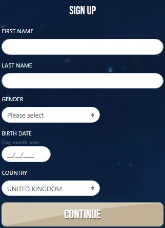 Dream Vegas Casino Sign Up Process