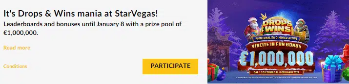 Drops & Wins Mania by StarVegas Casino Drops & Wins Mania by StarVegas Casino