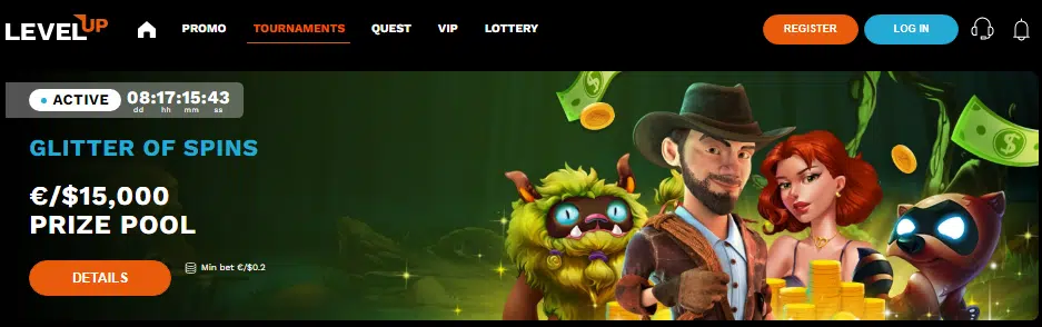 LevelUp Casino Tournaments