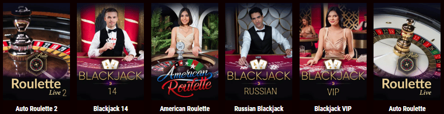 Live Dealer Games by Bella Vegas Casino