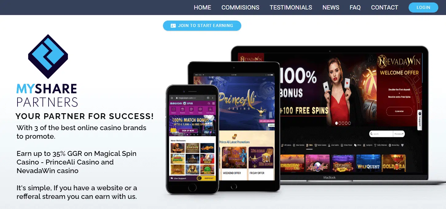 Magical Spin Casino Affiliate Program Magical Spin Casino Affiliate Program