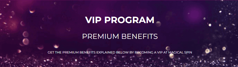 Magical Spin Casino VIP Program