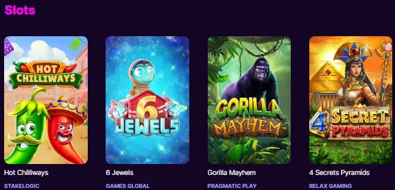 MegaRush Casino Slot Games 