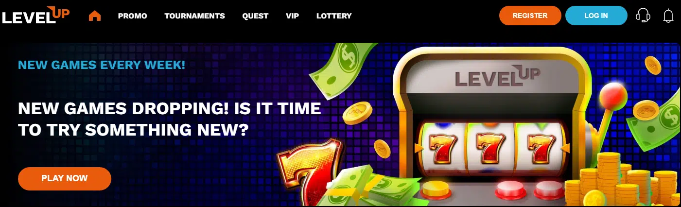 New Games Every Week at LevelUp Casino