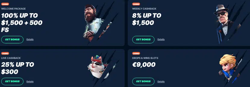PlayZilla Casino Bonuses