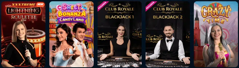 PlayZilla Live Casino Games