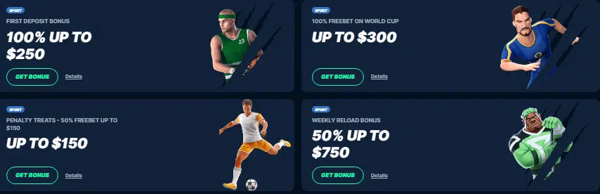 PlayZilla Sports Bonuses