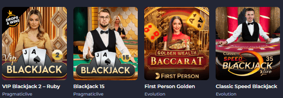 Rolling Slots Casino Blackjack Games
