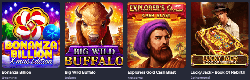 Rolling Slots Casino Popular Games