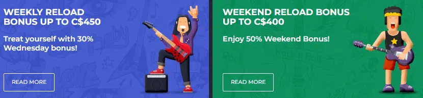 Rolling Slots Casino Reload Bonuses Rolling Slots Casino Reload Bonuses