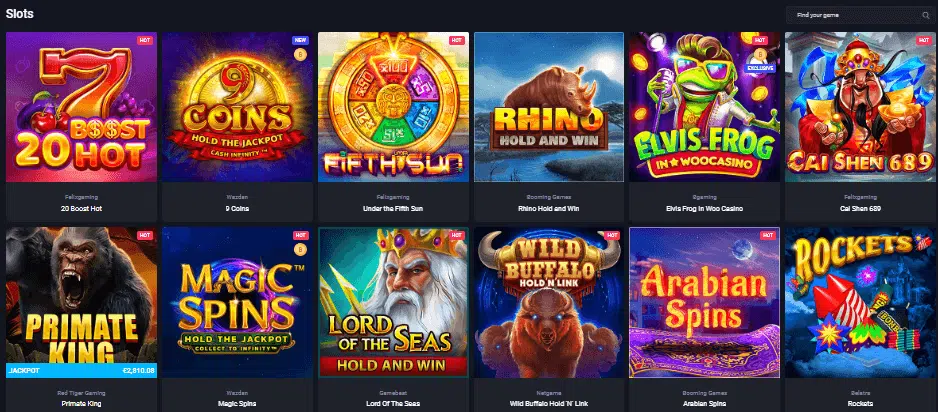 Slots Games - Woo Casino Slots Games - Woo Casino