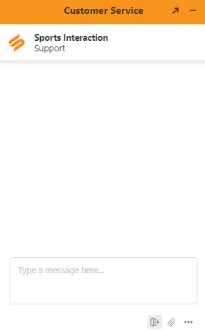 Sports Interaction Live Chat Support Sports Interaction Live Chat Support