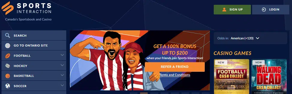 Sports Interaction User Interface Sports Interaction User Interface