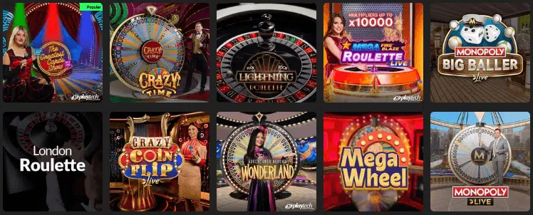 Swift Casino Live Game Shows