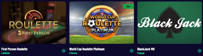 Table Games by Vegaz Casino Table Games by Vegaz Casino