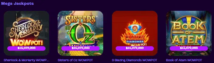 Wheelz Casino Mega Jackpots Wheelz Casino Mega Jackpots