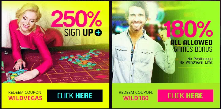 Wild Vegas Casino Promotions Wild Vegas Casino Promotions